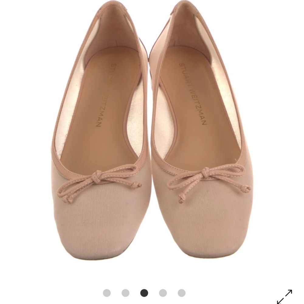 New Stuart Weitzman Women’s Arabella Mesh Ballet Flat US 6.5 B NIB - Picture 3 of 16